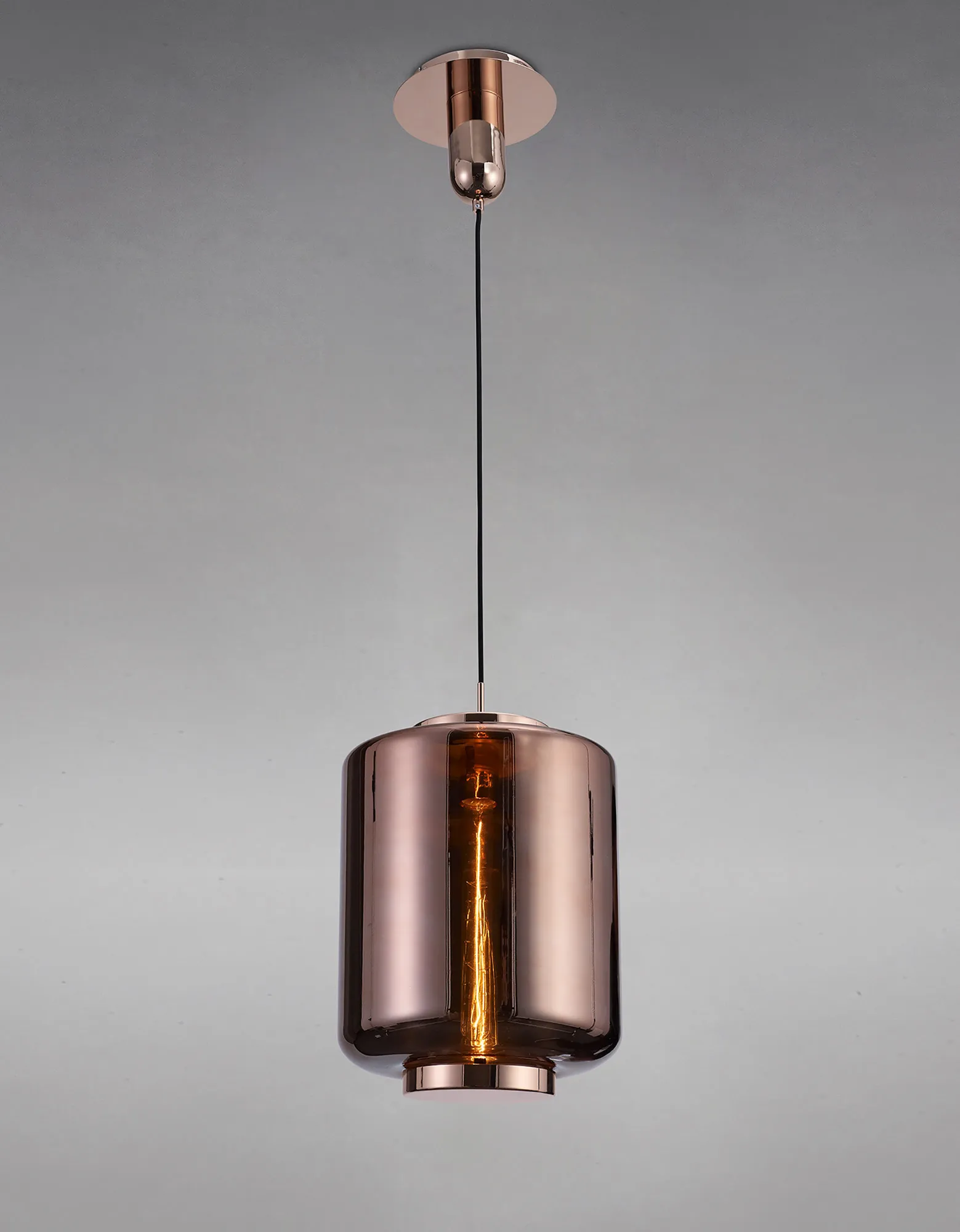 Jarras Copper Ceiling Lights Mantra Single Pendant